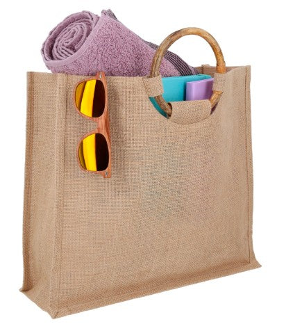 BOLSA DE YUTE CON DOBLE ASA COLMAR