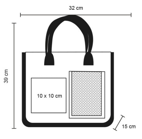 BOLSA DE ALGODON CON YUTE NAVAGIO