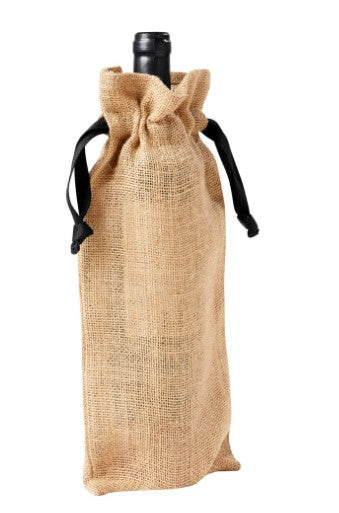 PORTA BOTELLAS DE YUTE ROSET