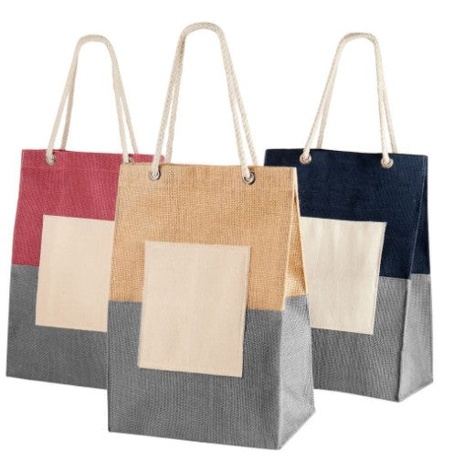 BOLSA DE YUTE Y ASAS DE ALGODON CANDY