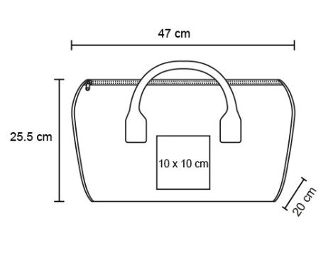 MALETA DE YUTE PROVENZA