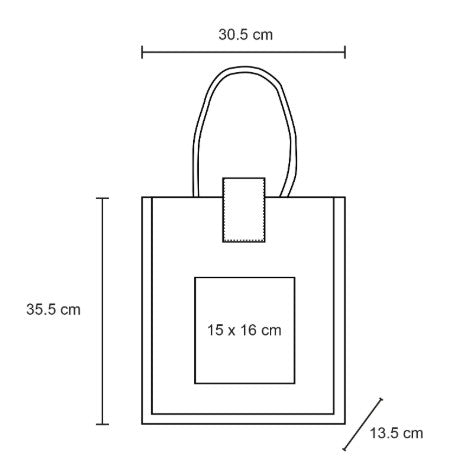 BOLSA DE LONETA CON YUTE GALORE