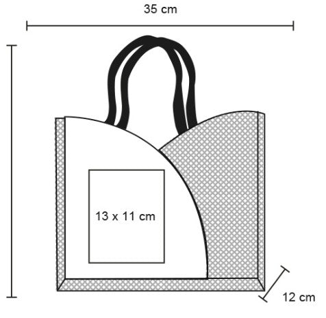 BOLSA DE YUTE CON ALGODON ANSE