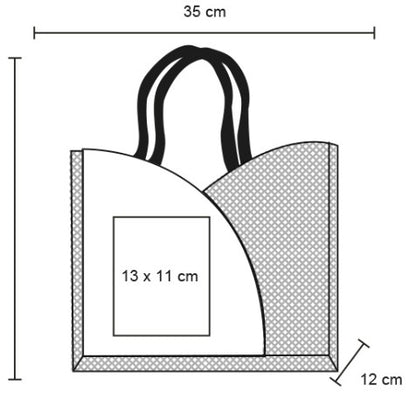 BOLSA DE YUTE CON ALGODON ANSE