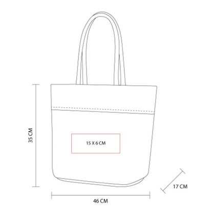 BOLSA DE YUTE Y ALGODON MATTY