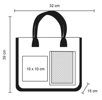 BOLSA DE ALGODON CON YUTE NAVAGIO
