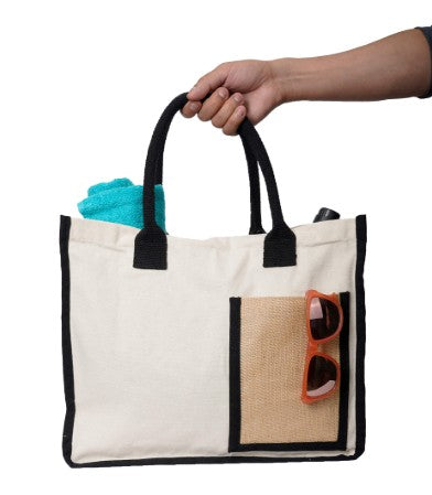 BOLSA DE ALGODON CON YUTE NAVAGIO