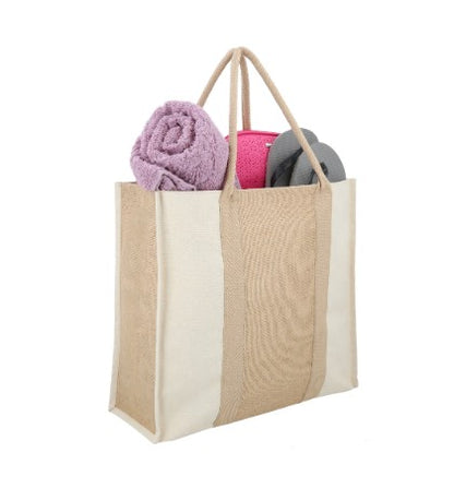 BOLSA DE YUTE CON LONETA MALDIVAS