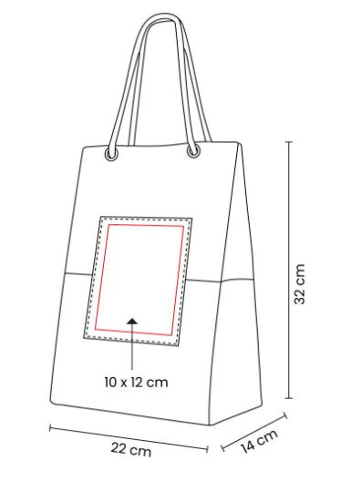 BOLSA DE YUTE Y ASAS DE ALGODON CANDY